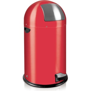 EKO-Europe Кош за отпадъци EKO KICK CAN с педал (33 л) - червен (EKO 964800 - Red)