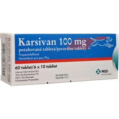 Karsivan 100 mg 60 tbl – Zboží Dáma