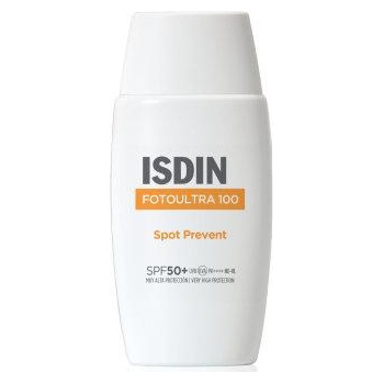 ISDIN FotoUltra Слънцезащитен флуид Spot Prevent, SPF50+, 50 ml