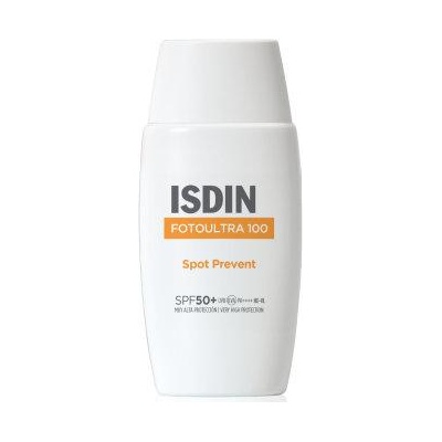 ISDIN FotoUltra Слънцезащитен флуид Spot Prevent, SPF50+, 50 ml