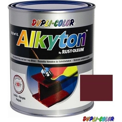 Alkyton hladký saténový RAL 3005 0,75l RAL 3005 vínová červená polomat