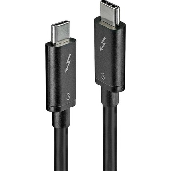 MicroConnect TB3005 Thunderbolt 3 0,5m černý