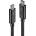 MicroConnect TB3005 Thunderbolt 3 0,5m černý
