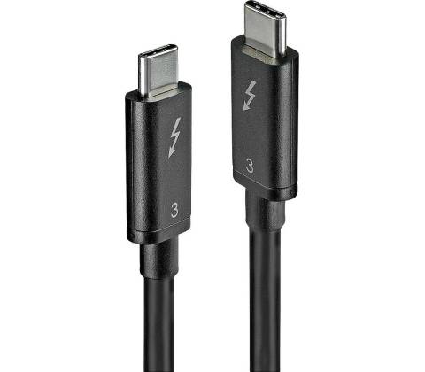 MicroConnect TB3005 Thunderbolt 3 0,5m černý