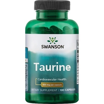 Image 1 of Swanson Taurine 500 mg [100 капсули]