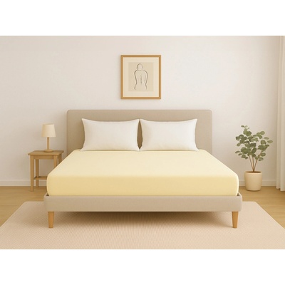 Slee Jersey prostěradlo banán 180x200