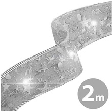 Stuha vánoční LED FAMILY 58933C 2m