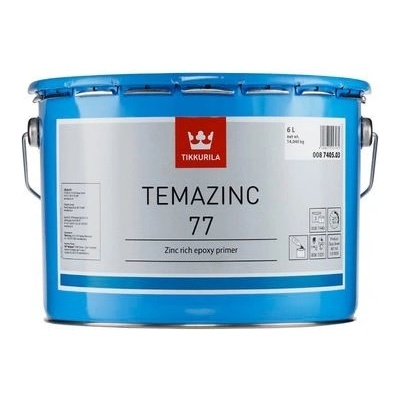 Tikkurila TEMAZINC 77 10 l Šedá