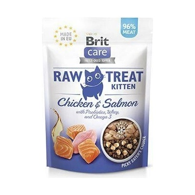 Brit Raw Treat Cat Kitten Chicken&Salmon 40 g