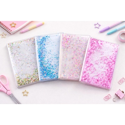 Wiky Obal na sešit A5 glitter – Zbozi.Blesk.cz