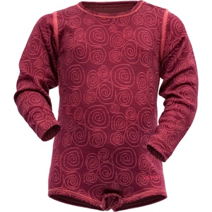Devold Детски цял костюм Devold Kid's Duo Active Merino Body Overall - Beetroot - размер 68 (EU) (704-2355-0113)