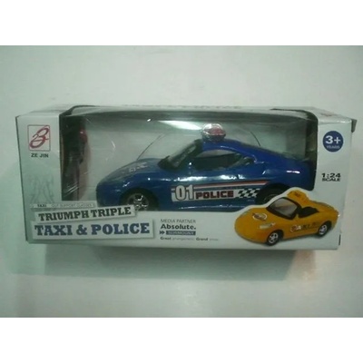 Полицейска спортна кола с радиоуправление