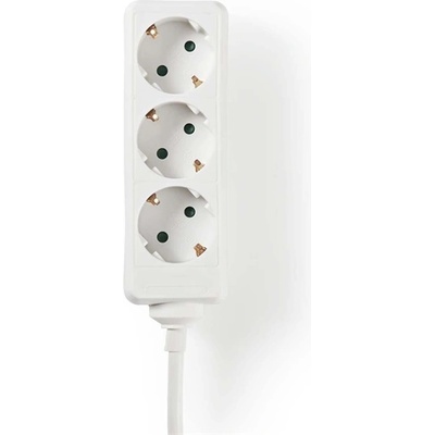 Nedis EXSO315F1WTB Разпределителна кутия със заземяване и 3 гнезда, 1, 5 m, H05VV-F 3G1, 5mm2, 3680 W | 16 A (EXSO315F1WTB)
