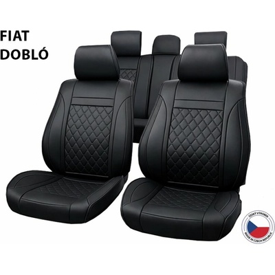 Autopoťah Cappa Perfetto VL Fiat Dobló černá