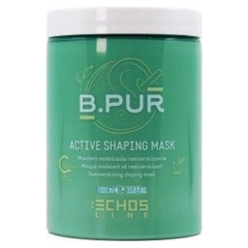 Echosline Дълбоко подхранваща маска с бяла глина Echosline B. PUR Active Shaping Mask 1000мл