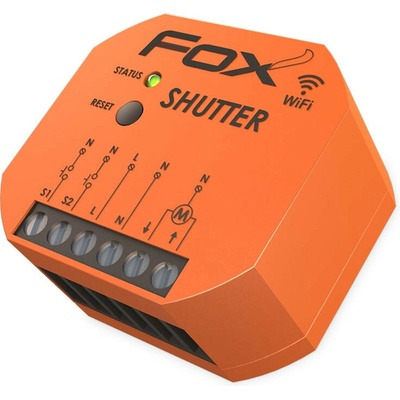 FOX SHUTTER - Bezdrôtové WiFi relé pre ovládanie roliet, 85-265V, 320W