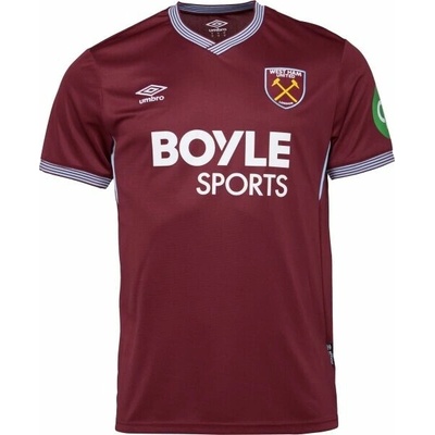 Umbro West Ham home SS shirt vínová