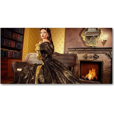Foto obraz sklo tvrzené šľachtic 100x50 cm
