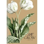 Shkolyaryk Publishing House Спирален тетрадка, A5, гладка, 96 листа, SHKOLYARYK „We Grow, разноцветна (A5-SC-096-6148)