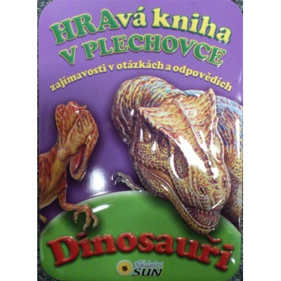 Dinosauři Hravá kniha v plechovce