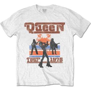 Queen 1976 Tour Silhouettes White S Риза (QUTS17MW01)