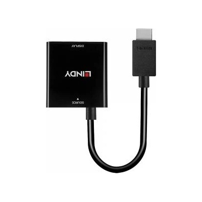 Lindy Адаптер hdmi към vga lindy 38291 Черен
