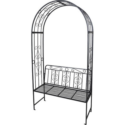 Progarden Zahradní oblouk na růže s lavičkou 121 x 230 cm KO-X77000120