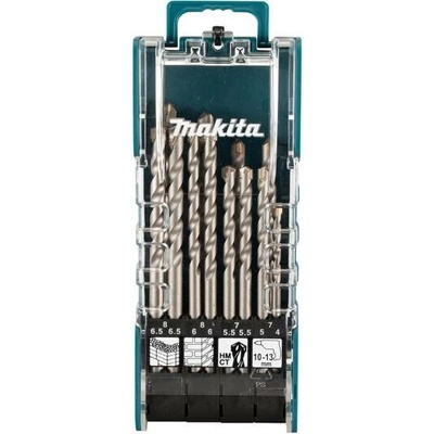 MAKITA Sada vrtáků do betonu s válcovou stopkou 12Ks (4/5,5/5/6/6,5/7/8MM) (D-73483)