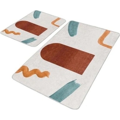 Mila Home Кадифени килими за баня в комплект от 2 бр. 60x100 cm - Mila Home (HKG-TY-PASPAS-006)