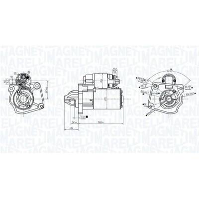 Startér MAGNETI MARELLI 063726281010