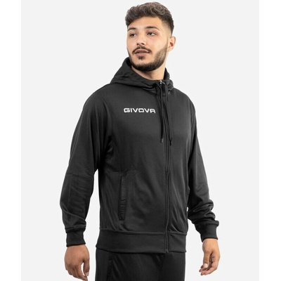 Felpa Polarfleece Full Zip 500 čierna