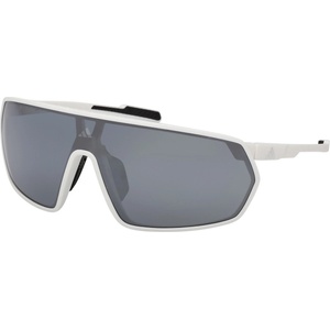 Adidas Очила за колоездене Adidas eyewear SP0088 Mirror Cat: 3 Cycling glasses - White / Smoke Mirror - размер One Size (205-5252-0111)