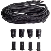 Hyperlite Laces black 4 ks