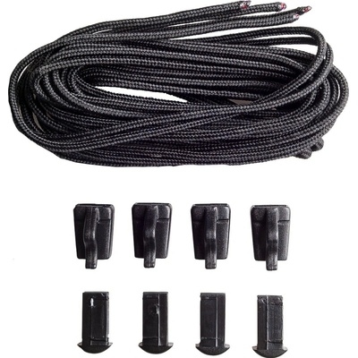 Hyperlite Laces black 4 ks