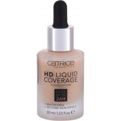 Catrice HD Liquid Coverage Foundation Tekutý make-up 040 Warm Beige 30 ml