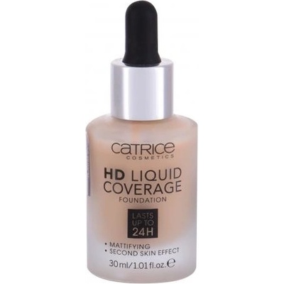 Catrice HD Liquid Coverage Foundation Tekutý make-up 040 Warm Beige 30 ml