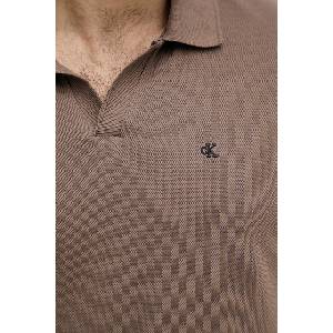 Calvin Klein Jeans тениска с яка мъжка от памук (LV04RF215G) - answear - 95,82 лв