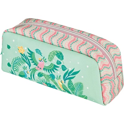 Herlitz Ученически несесер Herlitz - Sweet Jungle, 1 цип (50043651)