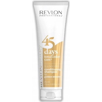 Revlon Revlonissimo Color Care šampon a kondicionér 2v1 pro střední blond odstíny 275 ml