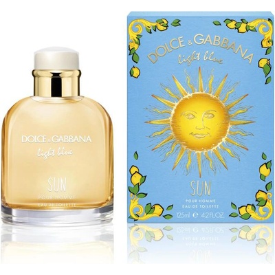 Dolce & Gabbana Light Blue Sun toaletní voda pánská 125 ml