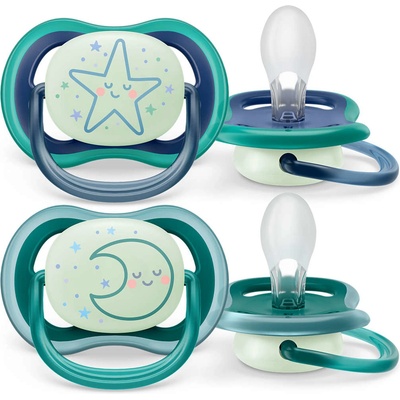 Avent Philips cumlík Ultra air nočný chlapec 2ks SCF376/13