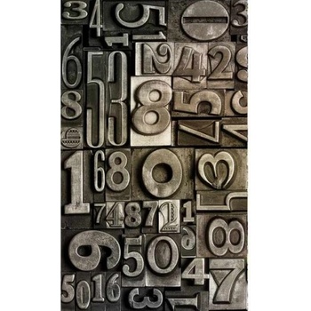 DIMEX ART s. r. o Флизелинов фототапет цифри 150 x 250 см