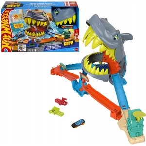 Mattel Hot Wheels: Писта Атаката на акулата с количка, JHL96 (JHL96)