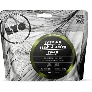 LYO FOOD Кремообразна супа от праз с лук, сирене пекорино и нахут 370g (TO.1063)