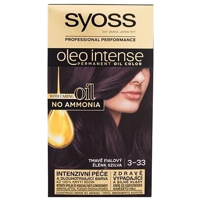 Syoss Oleo Intense 3-33 tmavo fialový