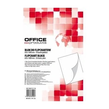 Office Products Desk BLOCK FOR FLIPCHART 65 X 100CM GLADS (50)