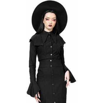 Image 1 of KILLSTAR дамска блуза KILLSTAR - Magda Winged - Черна - KSRA005076