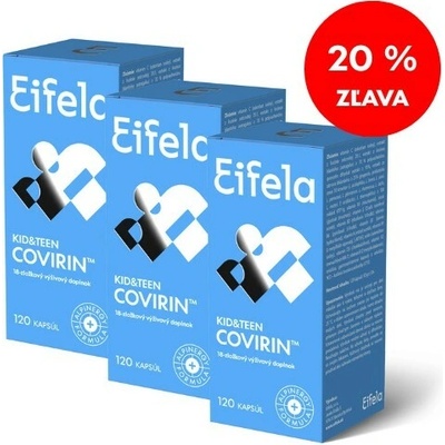 Eifela COVIRIN kid&teen 3x 120 kapsúl