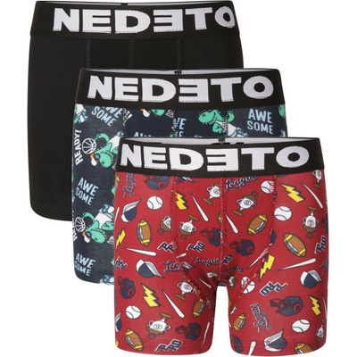 Nedeto 3PACK detské boxerky (3NBDV1) viacfarebné