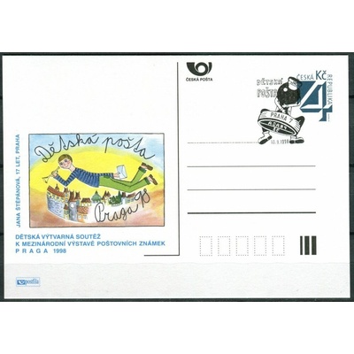 Česká pošta (1998) CDV 22 O - P 38 - Dětská pošta - příležitostné razítko